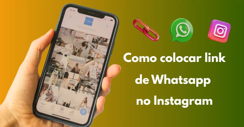 como colocar link de whatsapp no instagram